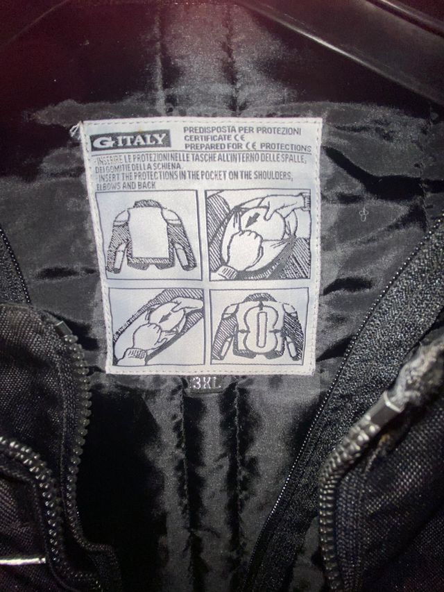 giubbetto uomo per moto