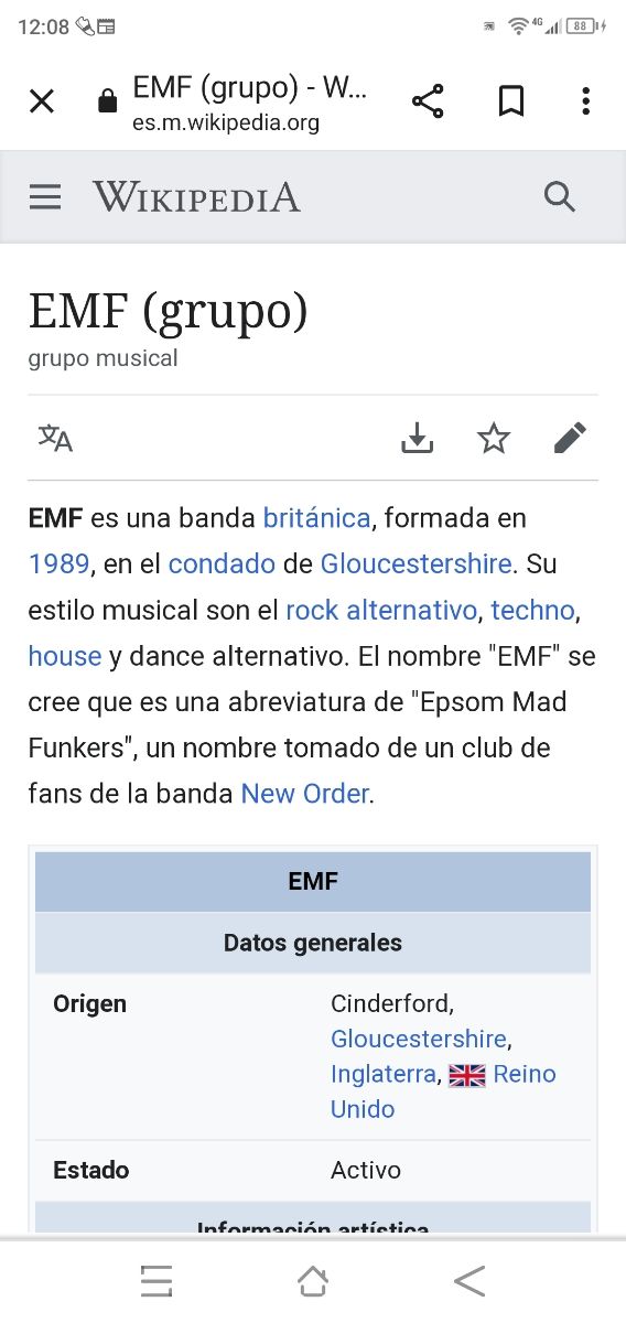 EMF - Unexplained EP