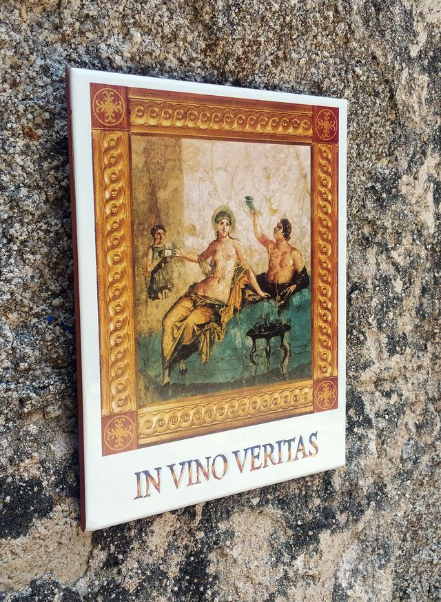 Piastrella per pittura romana