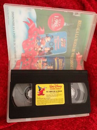 VHS DISNEY, EL LIBRO DE LA SELVA