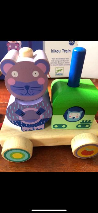 Tren de madera Djeco