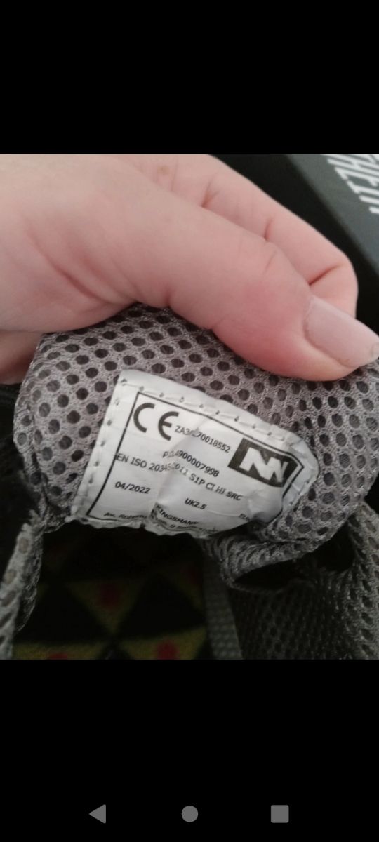 Zapatillas seguridad T-35/36