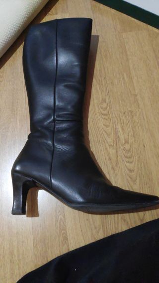 Botas altas piel