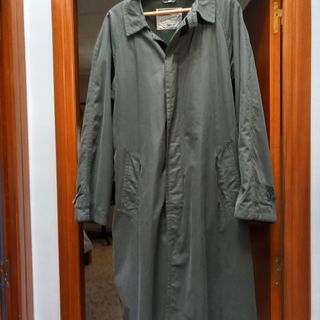 Gabardina verde oscuro