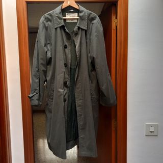 Gabardina verde oscuro