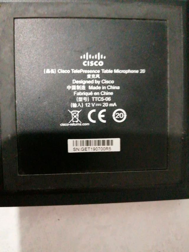 2 MICROFONOS CISCO CTS MIC