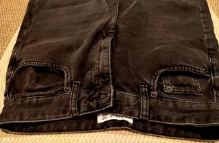 Pantalón largo vaquero Negro 