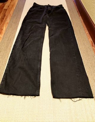 Pantalón largo vaquero Negro 