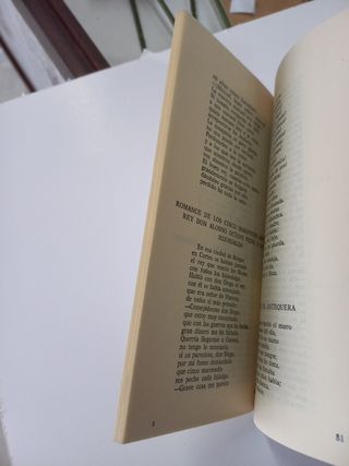 ROMANCERO ESPAÑOL, Antologia