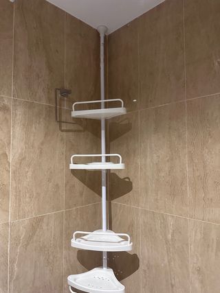 Estanteria de baño telescopica