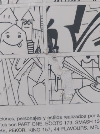 Colorea Graffiti. Aprende a dibujar como los artis