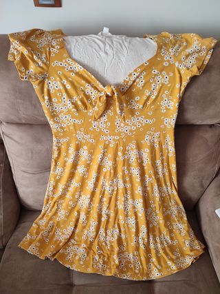 VESTIDO AMARILLO SPRINGFIELD 
