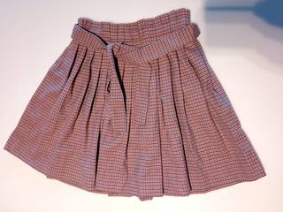 Falda Zara cuadros 13-14 años nueva