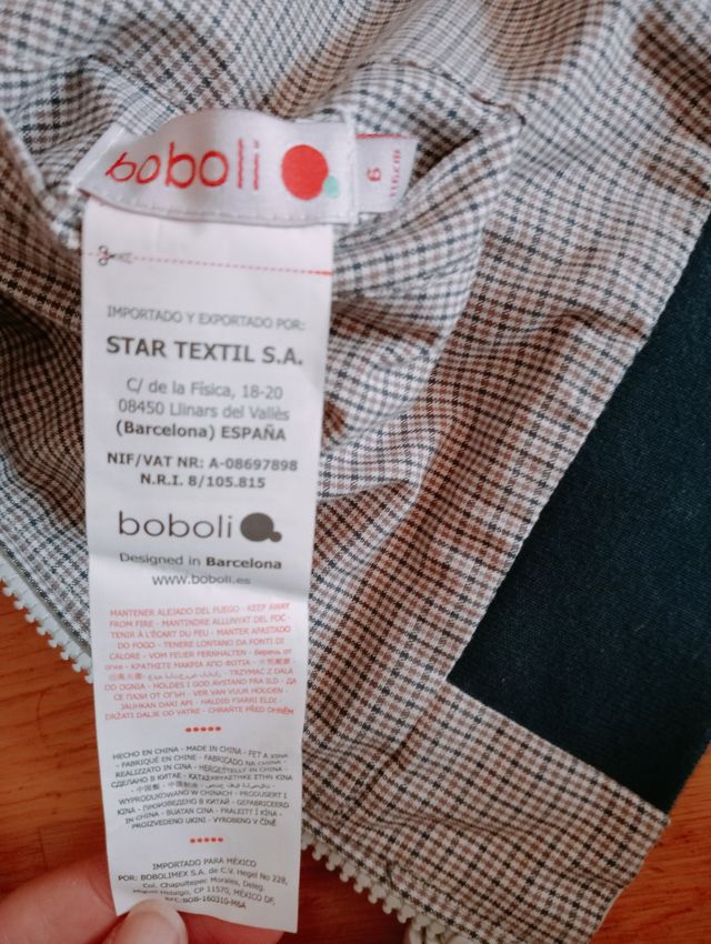Cazadora reversible Boboli. 6 años