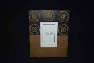 Moldura de fotografias de pousar em madeira+ vidro