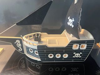 Barco pirata madera