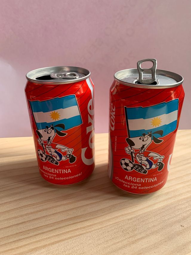 Latas Coca Cola
