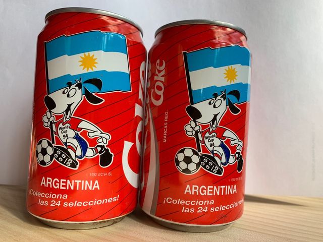 Latas Coca Cola