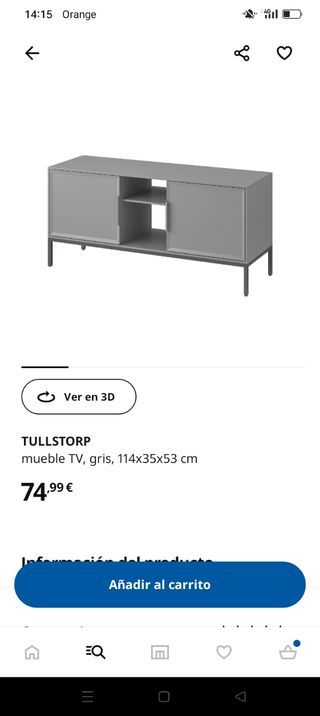 Mueble TV tullstorp Ikea
