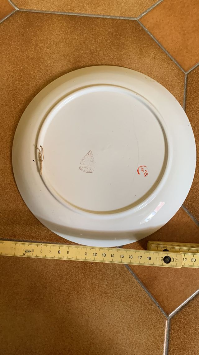 Piatto ceramica decorativo