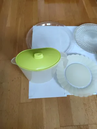 Plato , bandejas, botella, cubitera, jarra, platil