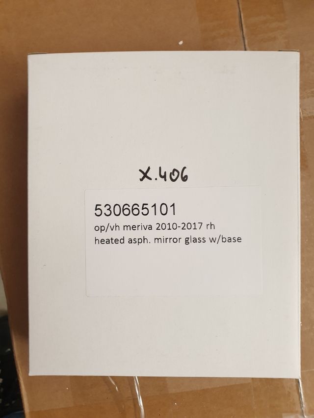 Vetro specchietto Opel Meriva sinistro