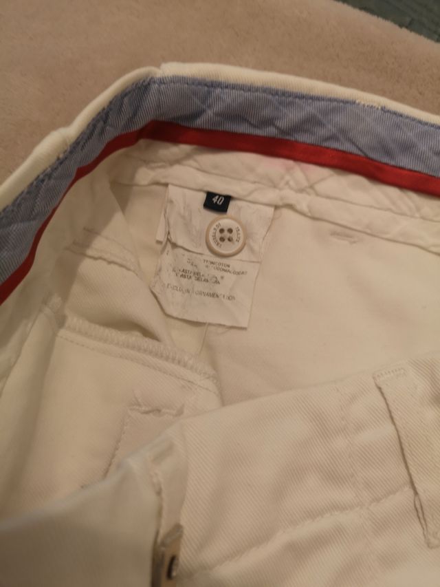 Falda vaquera denim blanca