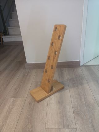 Botellero madera pino