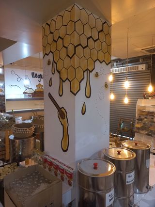 Decoración grafitera interior