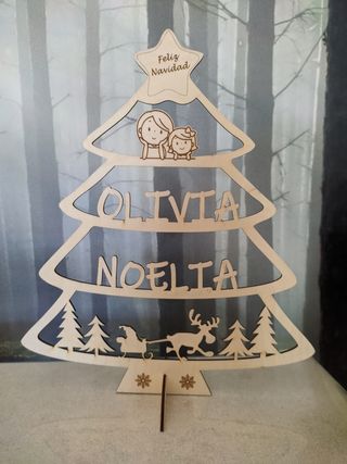 Árbol Navidad personalizado