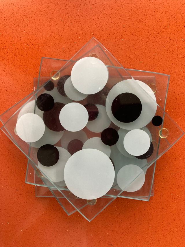 posavasos cristal nuevos