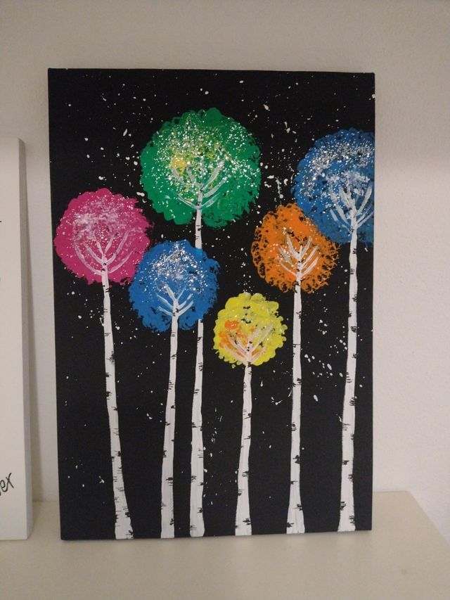 Quadro dipinto a mano