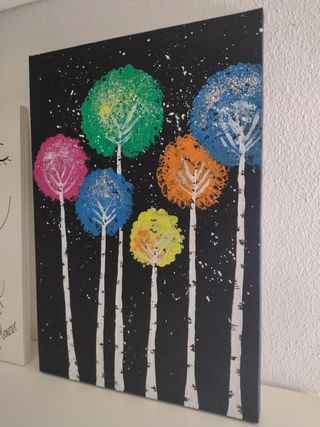 Quadro dipinto a mano