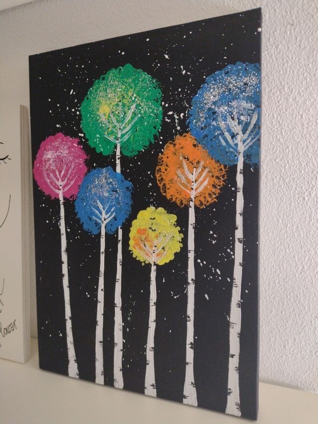 Quadro dipinto a mano