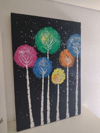 Quadro dipinto a mano