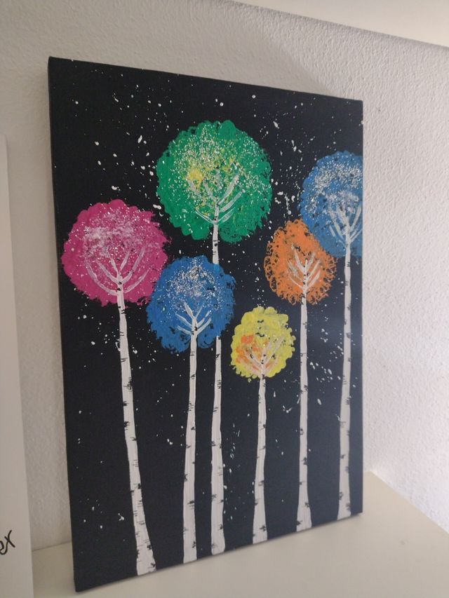 Quadro dipinto a mano