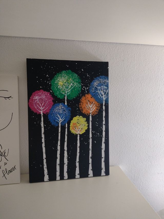 Quadro dipinto a mano