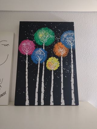 Quadro dipinto a mano