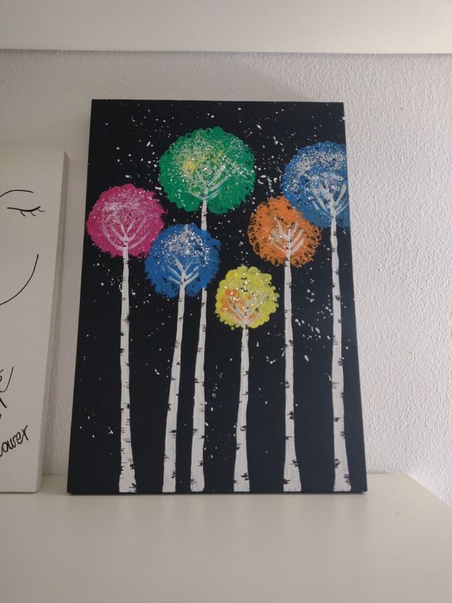 Quadro dipinto a mano