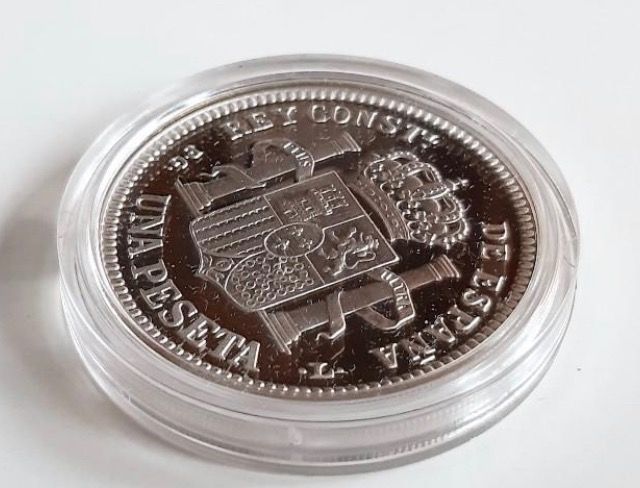 España 1 peseta 1893 plata 925