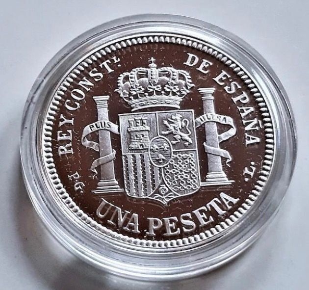 España 1 peseta 1893 plata 925