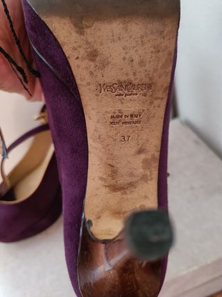 Zapatos tacon Yves Saint Laurent