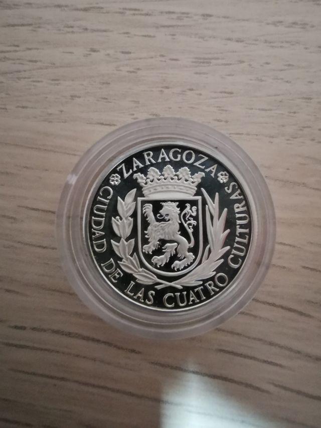 Medalla plata zaragoza
