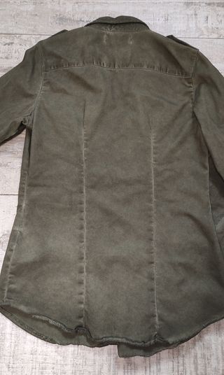 Camisa efecto envejecido