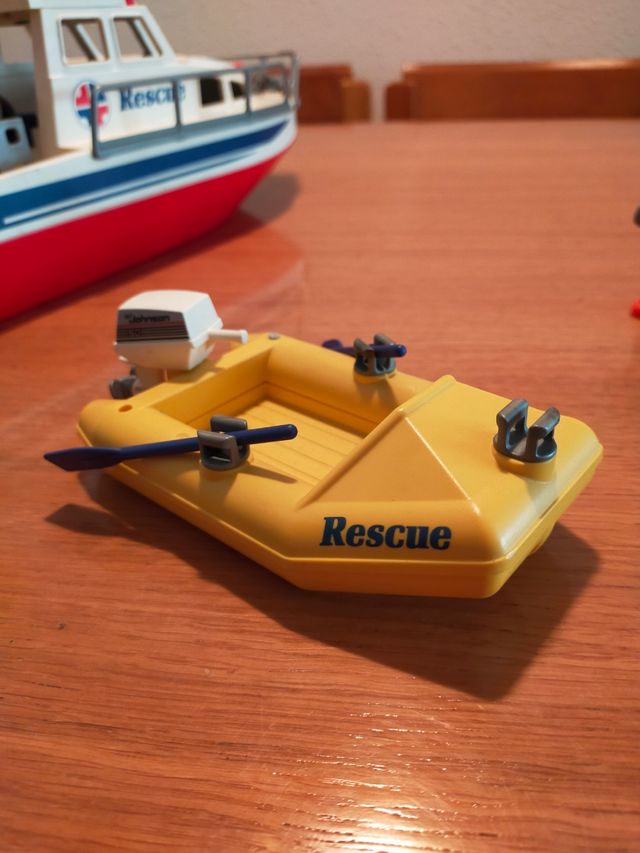 Playmobil barco rescate