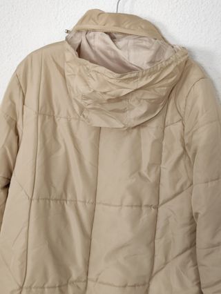 Parka larga de chica