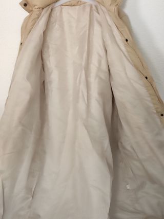 Parka larga de chica
