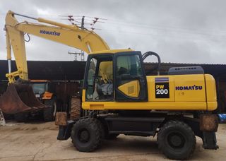 Retroexcacadora KOMATSU PW200-7K