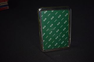 Edzard Moldura de fotos de 13 x 18cm prateado