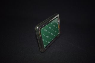 Edzard Moldura de fotos de 9 x 13cm prateado